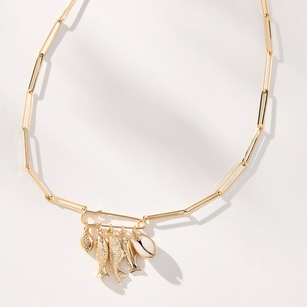 Anthro :: Summer Paperclip Necklace